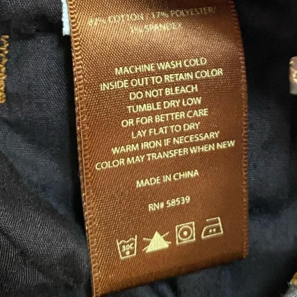 Kut From The Kloth Lucille Skinny Jeans Dark Wash Size 8 - Picture 6 of 7